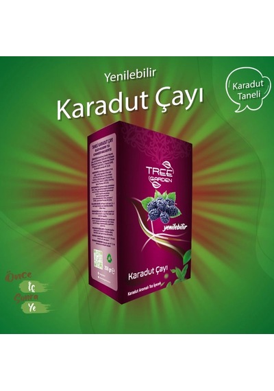Tree Garden Yenilebilir Karadut Çayı 250 Gr 250 G