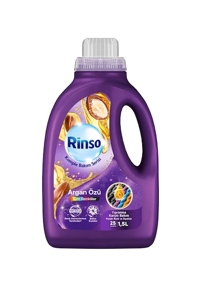Sıvı Çamaşır Deterjanı Komple Bakım Serisi Argan Özü Tüm Renkliler İçin 1.5 L