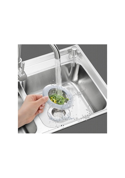 7 Cm Orta Boy Paslanmaz Çelik Lavabo Süzgeci - Evye Süzgeci - Eviye Süzgeç Diğer