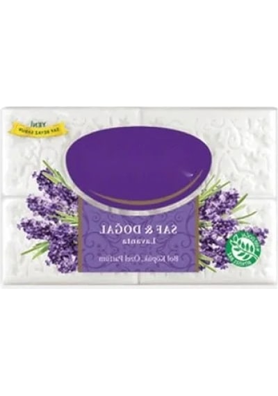 Doğal Lavanta Sabun Seti, 150 Gram X 4 Adet Acı Badem