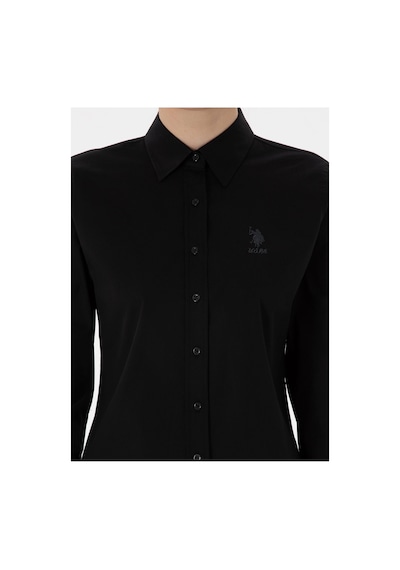 Us Polo Assn. U.s. Polo Assn. U.s. Polo Assn. Slim Fit Gömlek Yaka Siyah Kadın Gömlek Yenisiyah Us Polo Assn. U.s. Polo Assn. U.s. Polo Assn. Slim Fit Gömlek Yaka Siyah Kadın Gömlek Yenisiyah