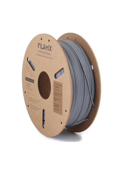Filamix Gri Pla Mat Filament 1.75mm 1 Kg