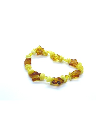 Ambergold Kehribar Bileklik Damla Kehribardan Blk0525