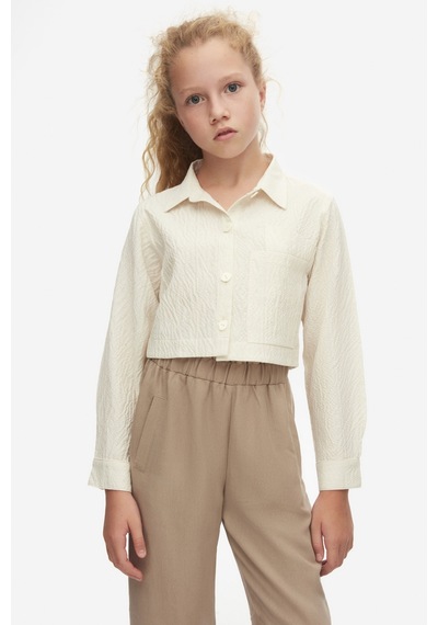 Xo Kids Kız Çocuk Gömlek 8-14 Yaş 38384 Krem
