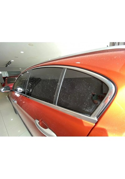 Fiat Egea Cross Cam Çıtası Komple Set Çerçevesi Kromu Nikelajı 8 Parça Alt Üst Tam Tur