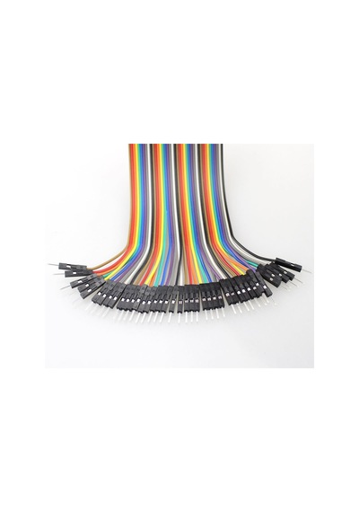 30cm 40 Pin Erkek Erkek Dupont Kablo Ayrılabilir 2.54mm 10renk Breadboard Atlama Kablosu Jumper Tes