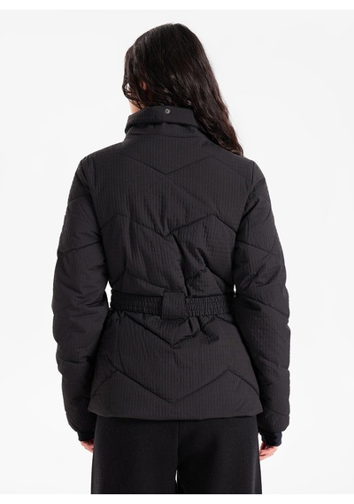 National Geographic Siyah Kadın Relaxed Kapitone Mont N6wl-mnt4535