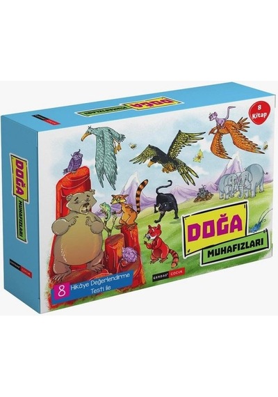 Doğa Muhafızları - 8 Kitap Takım Kutulu - Tuna Duran - Gendaş Çocuk