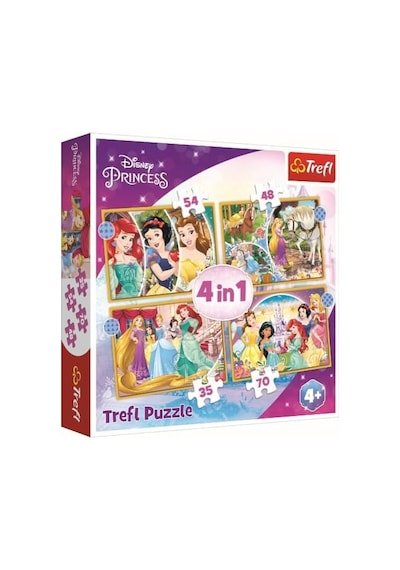 Puzzles - "4'ü 1 Arada" - Mutlu Günler/ Prensesi