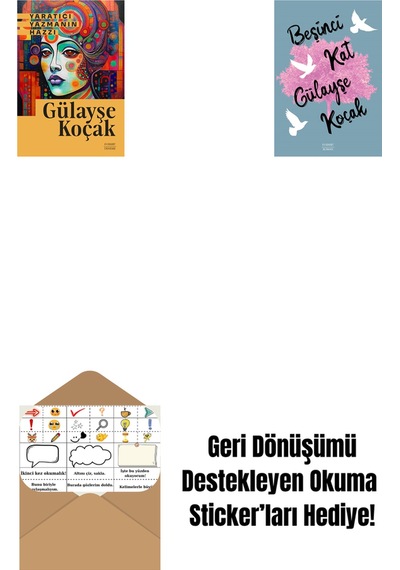 Yaratıcı Yazmanın Hazzı + Beşinci Kat + Okuma Sticker'ları