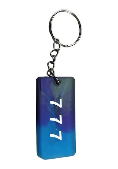 777 Mucizeler Sayı Sekansı Anahtarlık M4