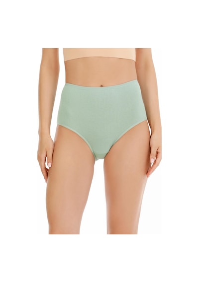 Sensu Kadın Fitilli Yüksek Bel 7'li Külot Set - Kts3080 Model-5 Model5