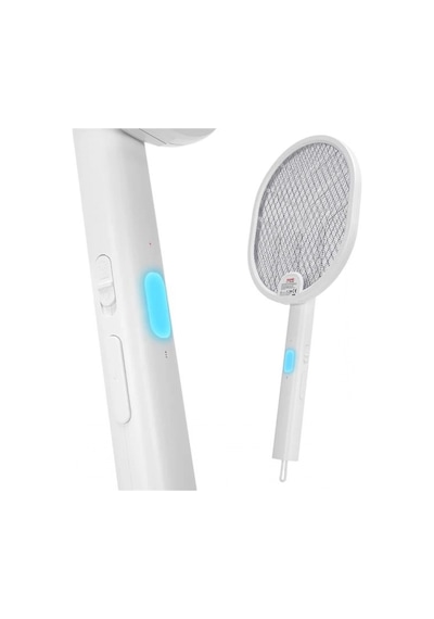 Asonic As-a26 1200mah 3000v Çıkış Uv Işıklı Şarjli Katlanabilir Askılı Raket Sinek Öldürücü