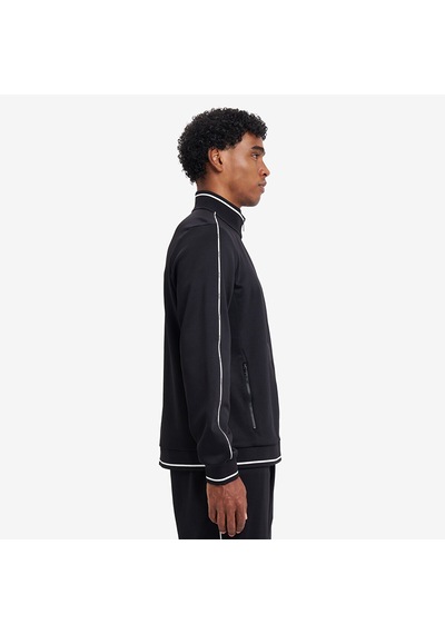 Lescon Siyah Erkek Fermuarlı Sweatshirt 26n-1150