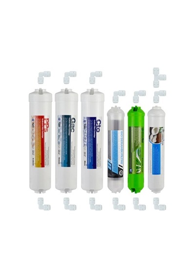 Su Arıtma Cihazı Filtresi 6'lı Set Paket Aşama Membransız