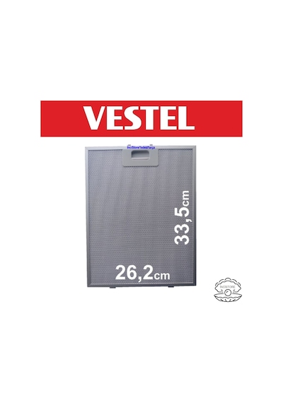 Vestel Uyumlu Adw 6007 Ankastre Davlumbaz Alüminyum Metal Filtre V040050403