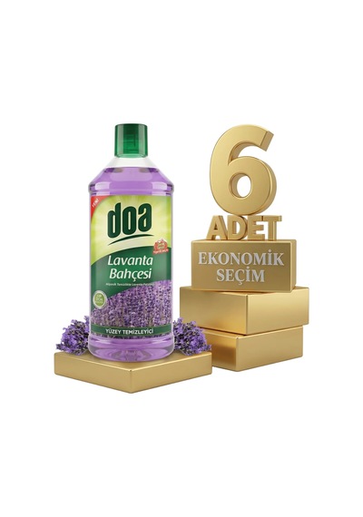 Doa Yüzey Temizleyici Lavanta Bahçesi 6x1 Lt Diğer