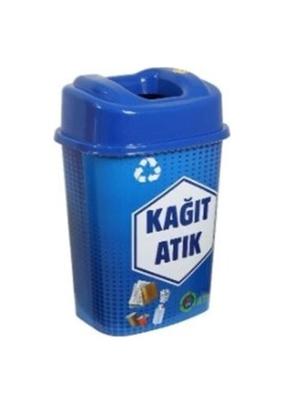 Mavi Renk Sıfır Atık Kovası 50 Lt Mavi
