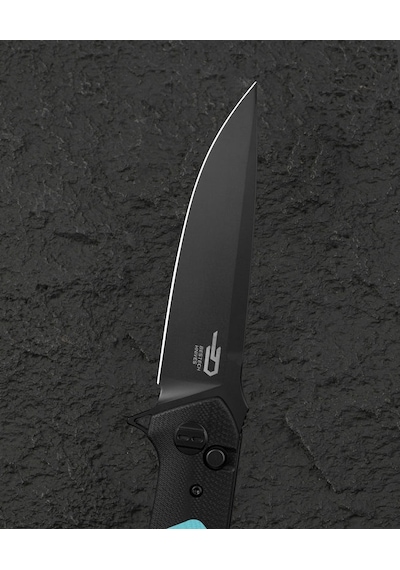 Bestech Swordfısh Bg62e Siyah Ve Tiffany Mavi G10 Sap 3,94'' 14c28n Kamp Çakı Çok Renkli