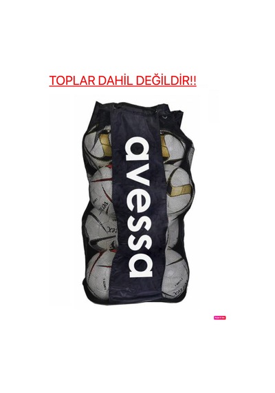 TÇ-18 Futbol Top Çantası 12 Top Kapasiteli  TOPLAR DAHİL DEĞİLDİR Çok Renkli