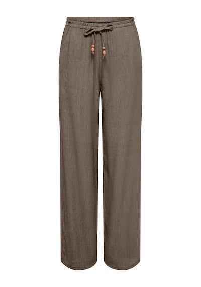 Only Onlnele Mw Wıde Structure Pant Wvn Kahverengi Kadın Pantolon 15370054