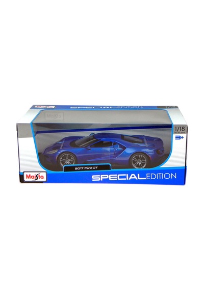 Maisto 1/18 2017 Ford Gt Mavi