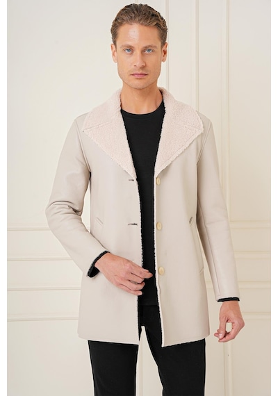 Efor Ka 090 Slim Fit Taş Spor Kaban Taş