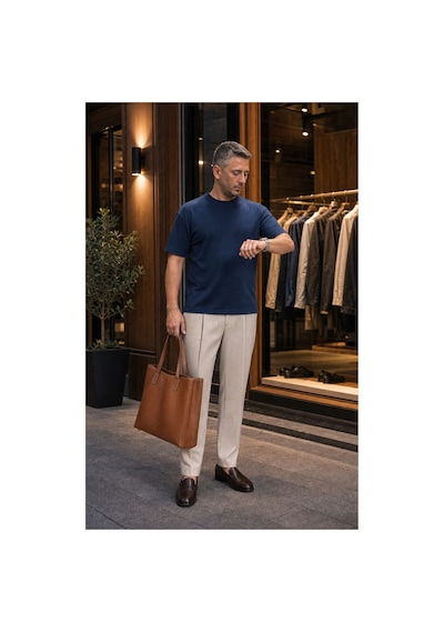 Modi Green Premium Oysho Regular Oversize Unisex Sıfır Yaka Kısa Kollu Tişört - Lacivert Modi Green Premium Oysho Regular Oversize Unisex Sıfır Yaka Kısa Kollu Tişört - Lacivert