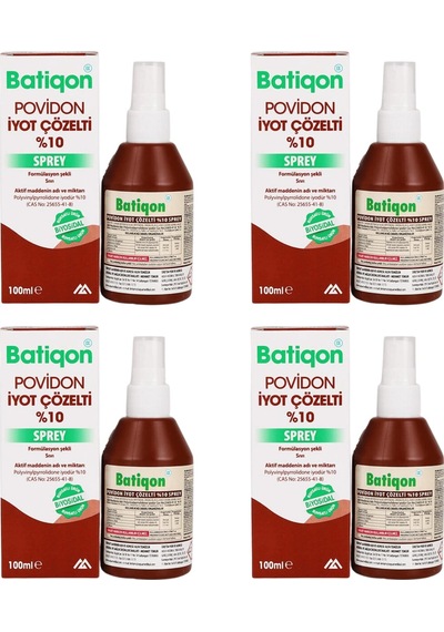 Aqua - Batikon 100 Ml Sprey - 4 Adet