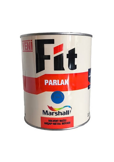 Marshall Fit Parlak Yağlı Boya Boncuk Mavi 0,75 L 5599106 1
