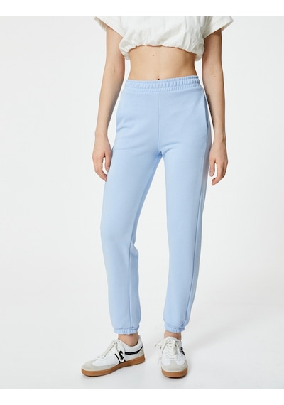 Koton Jogger Eşofman Altı Beli Ve Paçası Lastikli Cepli Mavi 4sak30029ek 4SAK30029EK624 Mavi Koton Jogger Eşofman Altı Beli Ve Paçası Lastikli Cepli Mavi 4sak30029ek 4SAK30029EK624 Mavi