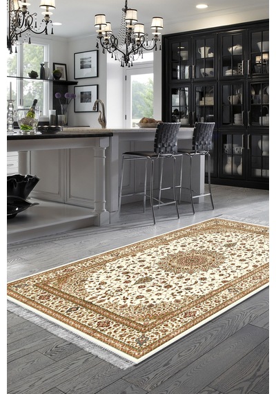Eko Trend Djt Halı Yıkanabilir Kaymaz Taban P1372 Osmanlı Kahve