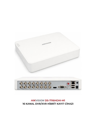 Ds-7116hghı-m1 16 Kanal 1080p Lite Dvr İnsan Araç Algılama