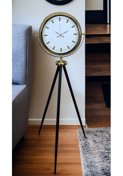 Gold Balance Tripod Ayaklı Saat Çok Renkli