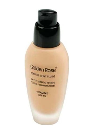 Golden Rose Satin Smoothing Fluid Fondöten SPF15 27