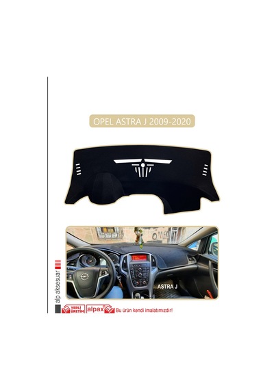 Opel Astra J 2009-2020 Torpido Koruma Halısı Bej Kenar