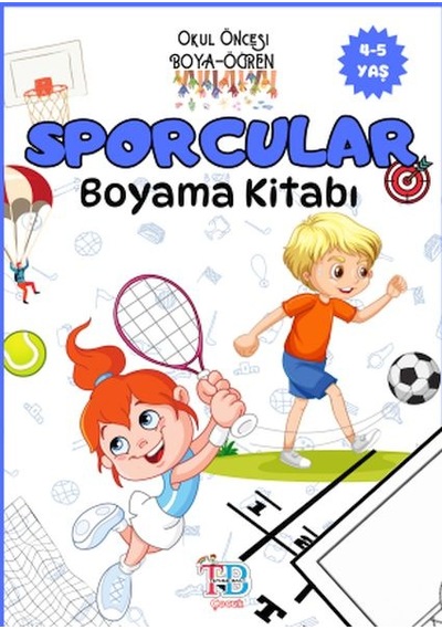 Sporcular Boyama Kitabı - Qhdh-667065