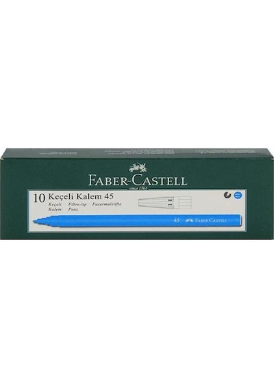 Faber-Castell 10'lu Kutu Keçeli Kalem