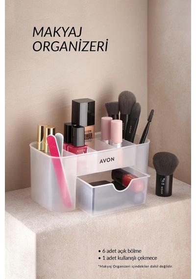 Clear Storage Box Şeffaf Makyaj Organizeri