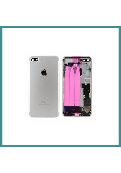 Trendexa Apple iPhone Uyumlu 7 Plus Uyumlu Full Dolu Kasa Beyaz Mac