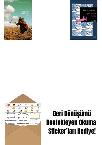 Fakirlik Edebiyatı + Ağaca Tüneyen Sweeny + Okuma Sticker'ları