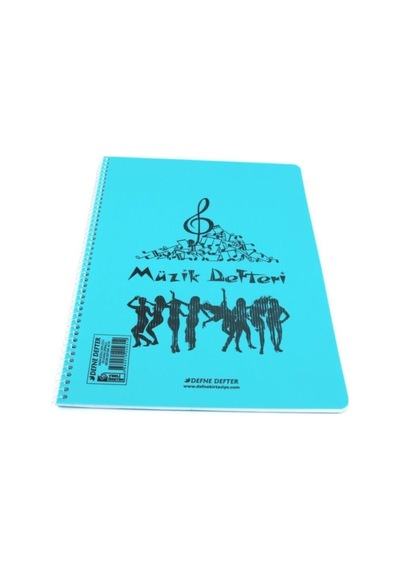 Müzik Defter Spiralli 40 Yaprak