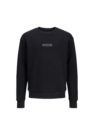 Jack & Jones Jjtaka Sweat Crew Neck Jn Siyah Erkek Çocuk Sweatshirt 000000000102257560 Siyah