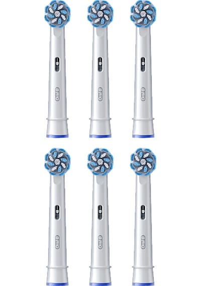 Oral-B EB60 Pro Sensitive Clean Yedek Diş Fırçası Başlığı Beyaz 6'lı