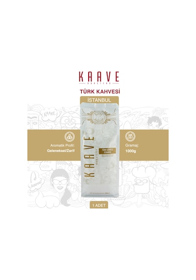 Kaave Roasterty Türk Kahvesi İstanbul 1 KG