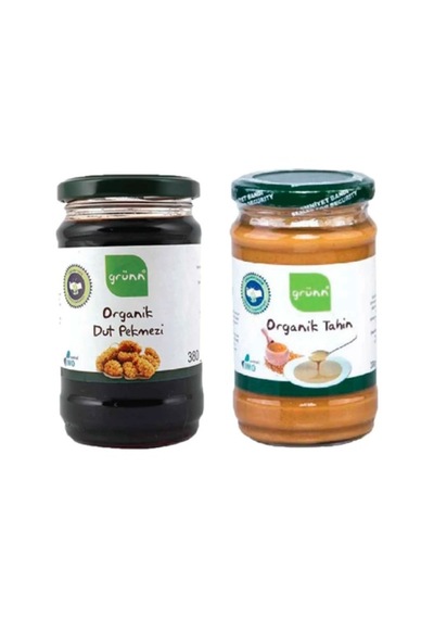 Grünn Organik Tahin 300 G + Dut Pekmezi 380 G
