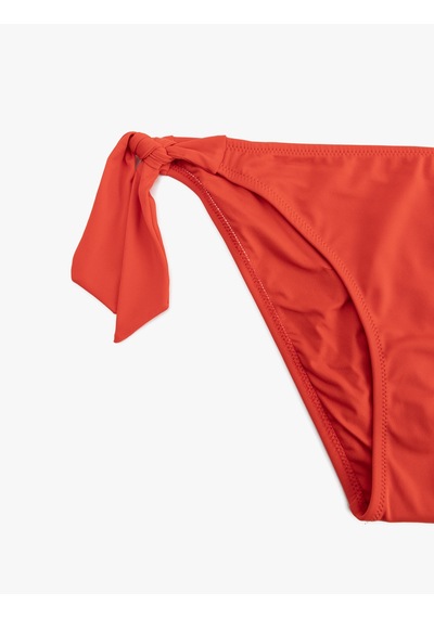 Koton Astarlı Yanları İpli Bikini Altı Kırmızı 5sak00050mm Kırmızı