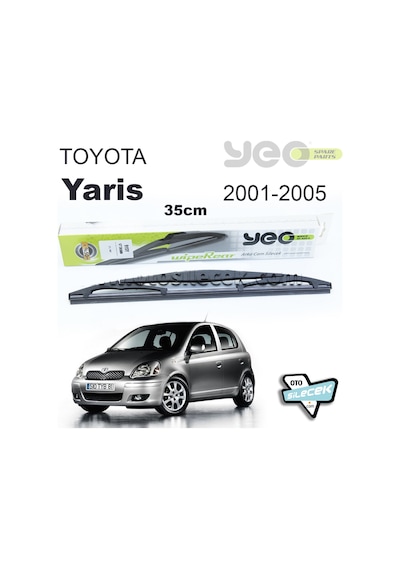 Toyota Uyumlu Yaris Arka Silecek 2001-2005