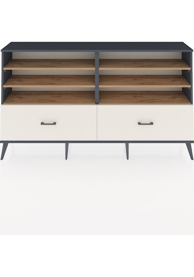 Arges Konsol 6 Raflı 2 Çekmeceli 176x30x99 Antrasit-çam/aytaşı Atlas Çam/aytası - Antrasıt Arges Konsol 6 Raflı 2 Çekmeceli 176x30x99 Antrasit-çam/aytaşı Atlas Çam/aytası - Antrasıt