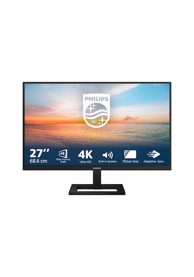 Philips 27e1n1800ae 27" 60hz 4ms Hdmı+dp Hdr Uhd Adaptive-sync Ips Vesa Monitör